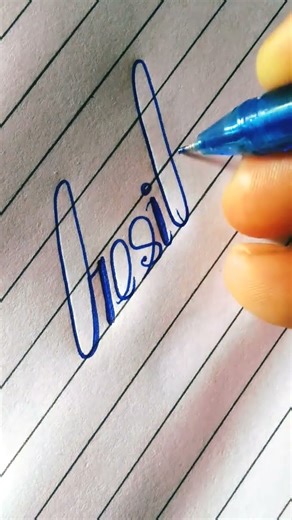 """ hesitant""" how to write stylish attractive and amazing charming english handwriting #shorts
