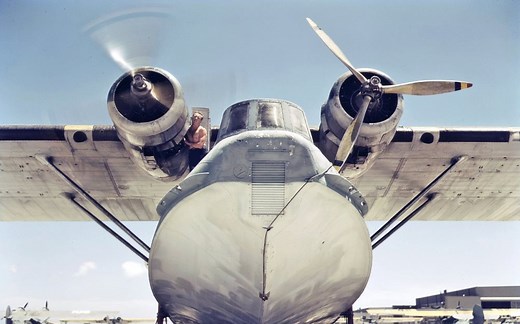 【讲堂595期】详解二战PBY卡特琳娜水上飞机，船型机身，能在海平面上轻松起降