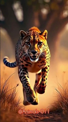 leopard running #youtubeshorts