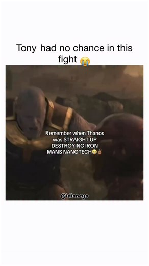 disney | movies | memes on Instagram: "That video captures one of the most intense moments in Avengers: Infinity War. It highlights the sheer power gap between a motivated Thanos and Tony Stark, even with his most advanced technology to date. The Significance of the "Nanotech" Moment In this scene on Titan, Iron Man is using the Mark 50 suit. This was a massive leap in technology because the suit was made of liquid nanoparticles that could reshape themselves instantly into shields, blasters, or 