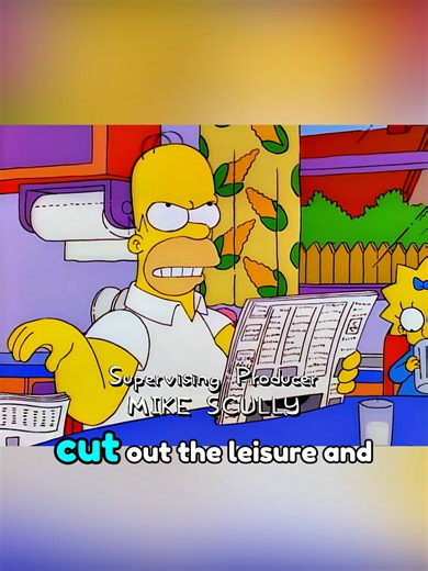 Marge's Secret Leisure Cut in The Simpsons