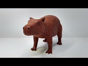 Como Hacer una Capibara con Plastilina | How to Make a Capybara with Clay