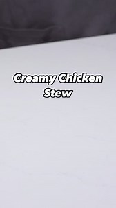 Want something quick, warm, and comforting for dinner? Creamy Chicken Stew is here for you ❤️. Have it on the table in less than an hour at the link in the comments 🥘. | Food & Wine