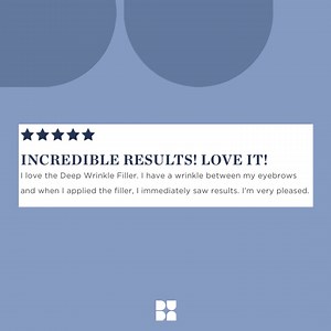 7 comments | Our Deep Wrinkle Filler not only smoothes skin quickly but also improves texture overtime ✨ Check out one of our most popular products at the link below  *Individual results may vary https://bit.ly/2E3Y4At | Beverly Hills MD | Facebook