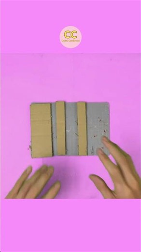 Layering Scrap Paper into a Working Miniature Slide! 📐📦 #shorts