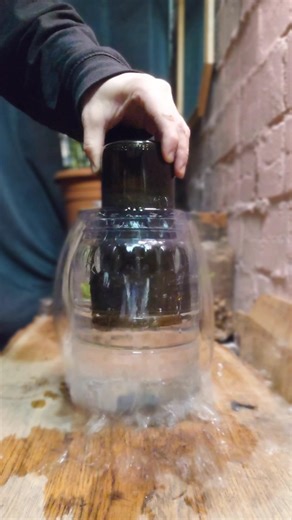 Bushcraft Survival Trick: Cutting a Glass Bottle Into a Water Cup