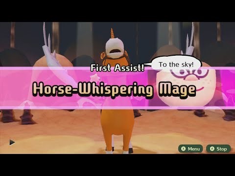 Miitopia: Horse Whispering Mage Formation