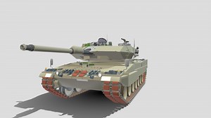 Tank Leopard 2 - Download Free 3D model by Carlos.Maciel