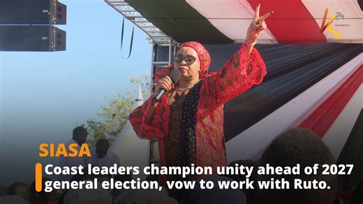 2.5K views · 77 reactions | Coast leaders champion unity ahead of 2027 general election, vow to work with Ruto. | K24 TV | Facebook