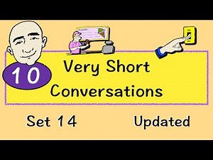 10 Very Short Conversations | Set 14 | English Speaking Practice | ESL | EFL