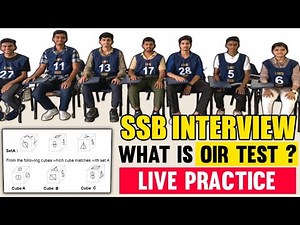 SSB Interview OIR Test Live Practice By Raj Sir | SSB Interview Process 2022 | LWS SSB Interview