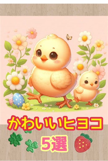 ヒヨコの可愛い所まとめ