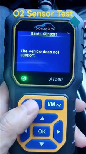 How to diagnose the car/truck O2 Sensor by DonosHome AT500 OBD2 Scanner? #obd2 #O2 #Sensor