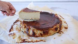 23K views · 283 reactions | Pistachio Basque Cheesecake Recipe  | The Cooking Foodie | Facebook