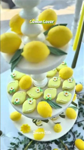 Lemon Theme Birthday Party Decor #lemontheme