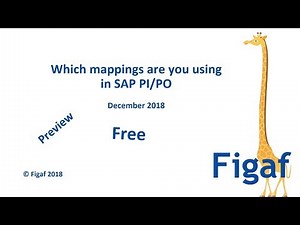 SAP PI/PO message mapping used
