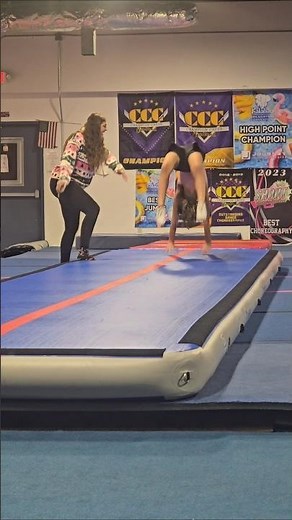 After Weeks of Freezing, I Finally Did a Round-Off Back Handspring Alone