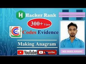 Making Anagram Hacker Rank Solution using C#