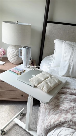 Rolling standing desk ✨ #rollingdesk #standingdesk #rollingstandingdesk