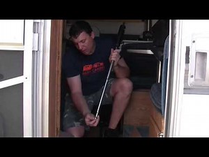 Step by Step 1992 Lance Squire 8000 extended cabover Truck Camper for F350