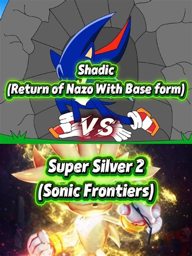 Shadic Vs Super Silver 2.Archie Sonic Vs Sonic.EXE.#Shadic #SuperSilver #ArchieSonic #SonicEXE