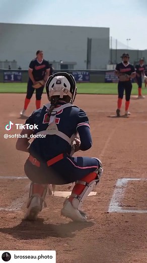 Impressive Softball Catcher Throw Reel