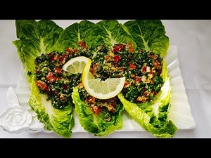 Der erfrischende , leckerste Sommer Salat der Welt | TABOULE | BULGURSALAT