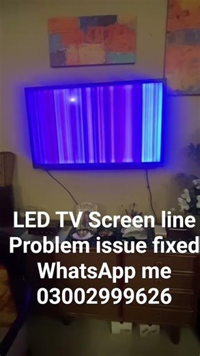 How to Fix LED TV Lines Problem | LED TV Repair Karachi WhatsApp me 03002999626 #samsungled #lcd