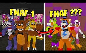[搬运]All FNAF 1-8 Maps for Minecraft PE / BE (Vol. 3)