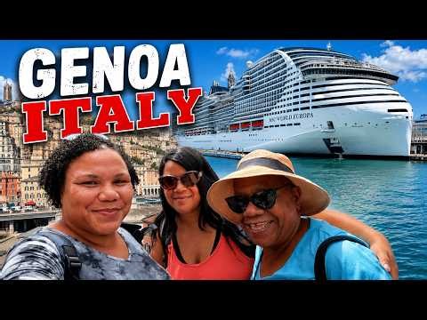 We Got Back to the Ship AFTER All-Aboard Time! Genoa, Italy Gone Wrong