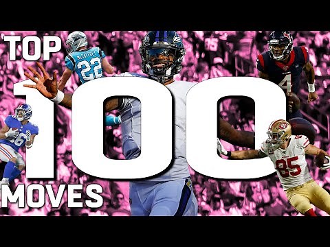 Top 100 Moves (Jukes, Stiff Arms, & Hurdles) of the 2019 Season
