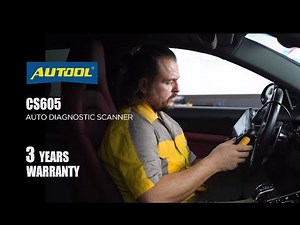 AUTOOL CS605 Car Enhanced All System Diagnostic Scanner+ 5 Special Service Resets