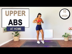10 min Upper ABS WORKOUT at Home | Upper Abs Workout for Women | The Modern Fit Girl