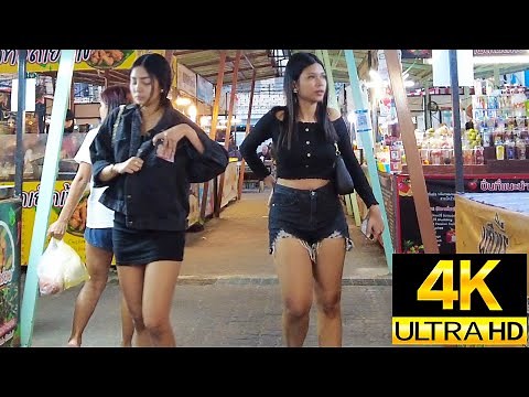 Pattaya 4K Walk Soi Diamond, Soi BuaKhao, TREE TOWN, Beach Road. Dec 2024.