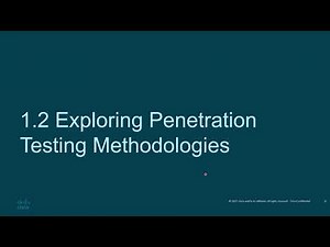 Netacad - Ethical Hacking - Module 01 - Introduction to Ethical Hacking and Penetration Testing