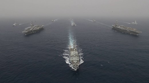 The Abraham Lincoln and John C. Stennis carrier strike groups are operating in the U.S. Naval Forces Europe-Africa/U.S. Sixth Fleet area of operations, completing high-end war fighting training and enhancing interoperability with key allies in the European theater. | U.S. Navy