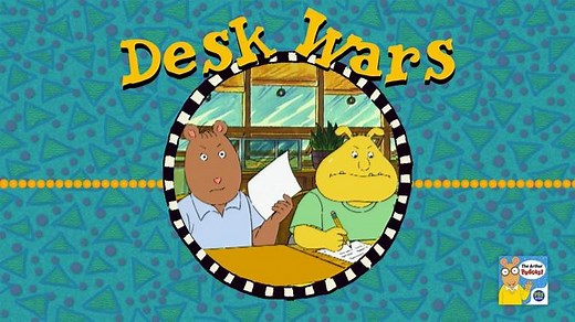 Arthur - S3 Ep 1: The Arthur Podcast: Desk Wars Video | PBS KIDS