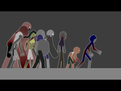 Left 4 Dead Zombie Apocalypse - Stickman Animation