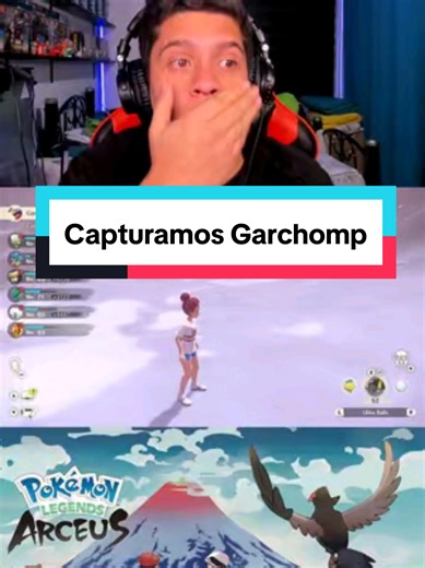 Pokémon Legends Arceus - Capturamos un GARCHOMP #Garchomp#pokemonarceus #pokémon #arceus #pokemon