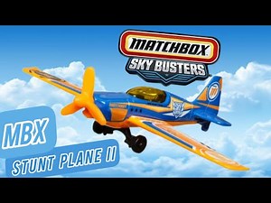 Matchbox Sky Busters 2025 | MBX Stunt Plane II Review