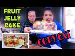I MADE JELLY FRUIT CAKE, VIRAL BOONE BAKE JELLY FRUIT CAKE.