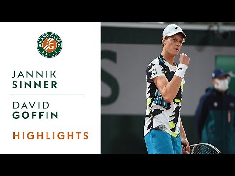 David Goffin vs Jannik Sinner -Round 1 Highlights I Roland-Garros 2020