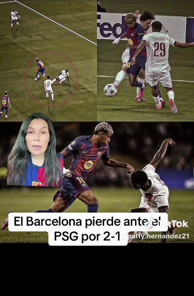 Barcelona Loses to PSG in Champions League Clash