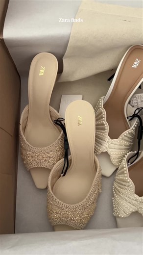 Zara haul 🤍 #fy #zara #haul #fashion #heels | zara heels