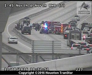 1 killed in crash on I-45 North