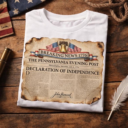 DECLARATION INDEPENDENCE PNG, 1776 Vintage Newspaper, Patriotic Png, 4th of July Design, Sublimation, Digital Download, Printable - Etsy