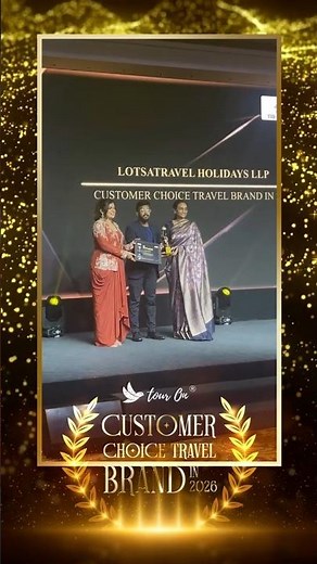 We Won This Because of YOU! 🏆 | Touron – Customer Choice Travel Brand 2026 | #love #travel #brand