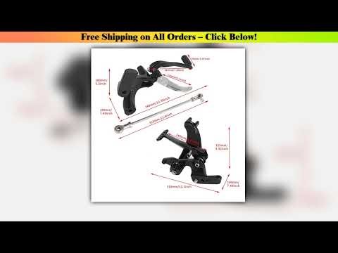 For Harley Softail 2018-later FXBB FXLR FXLRS and FXST Models Black Motorcycle Forward Controls