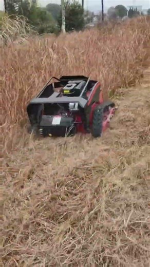 Remote Control Lawn Mower, Efficient Land Clearing Tool