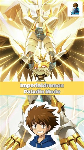 Imperialdramon Paladin Mode #shorts #digimon